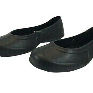 Safe T Step Womens Sz L 11 12 Over Shoe Cover Booties Black Slip Resistan 166970